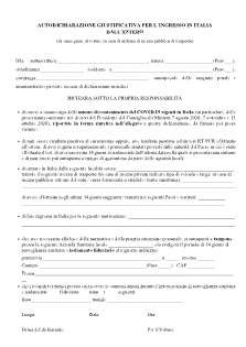 Italy Observatory On Border Crossings Status Due To Covid 19 Unece Wiki