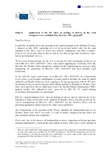 IRU calls for “Brenner Pass” deal suspension, IRU
